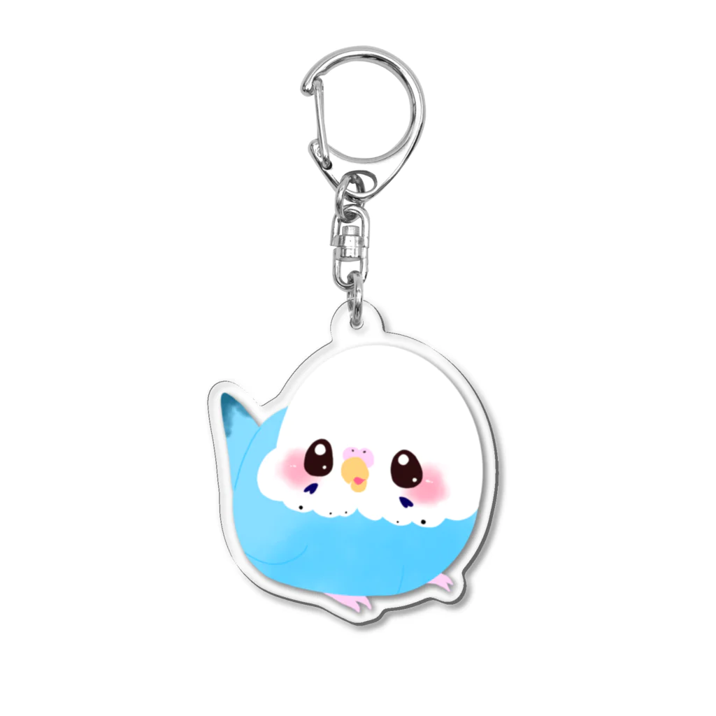 リンリン里美のインコちゃんのアクキー Acrylic Key Chain