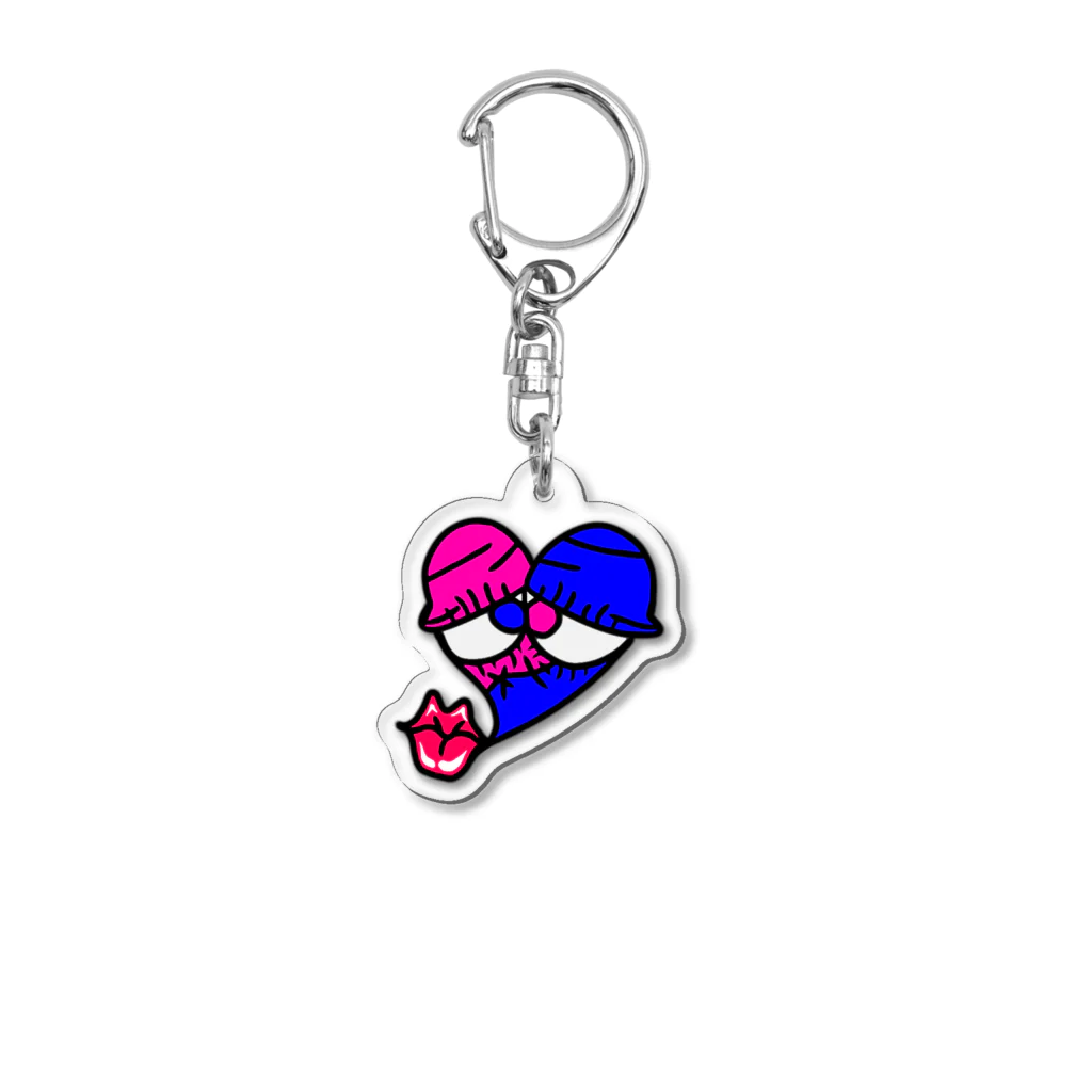 iiのiiアクリルキーホルダー Acrylic Key Chain