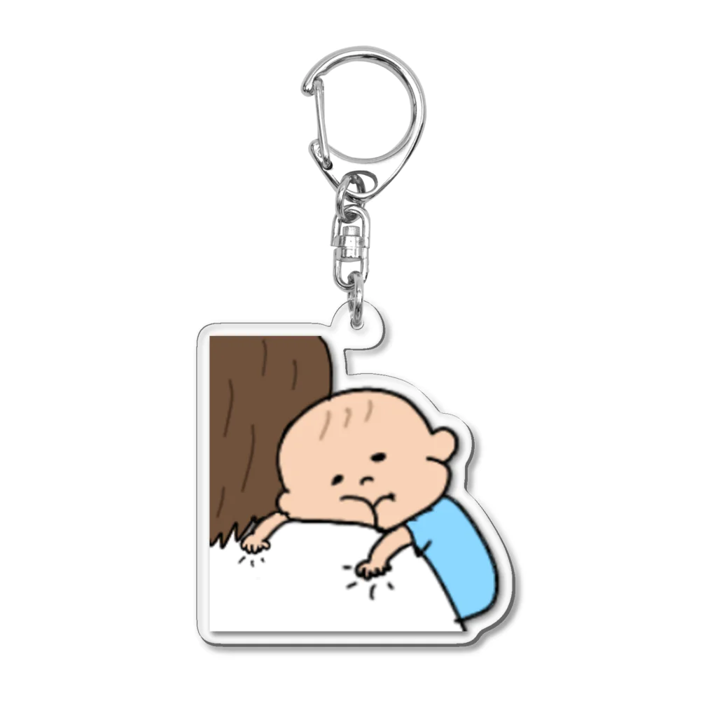 pp123のくっつきむし Acrylic Key Chain