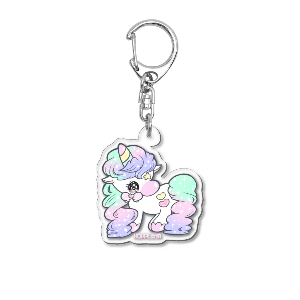 ほっぺ☆屋 ＰｕｋｕのBABY♡UNICORN Acrylic Key Chain