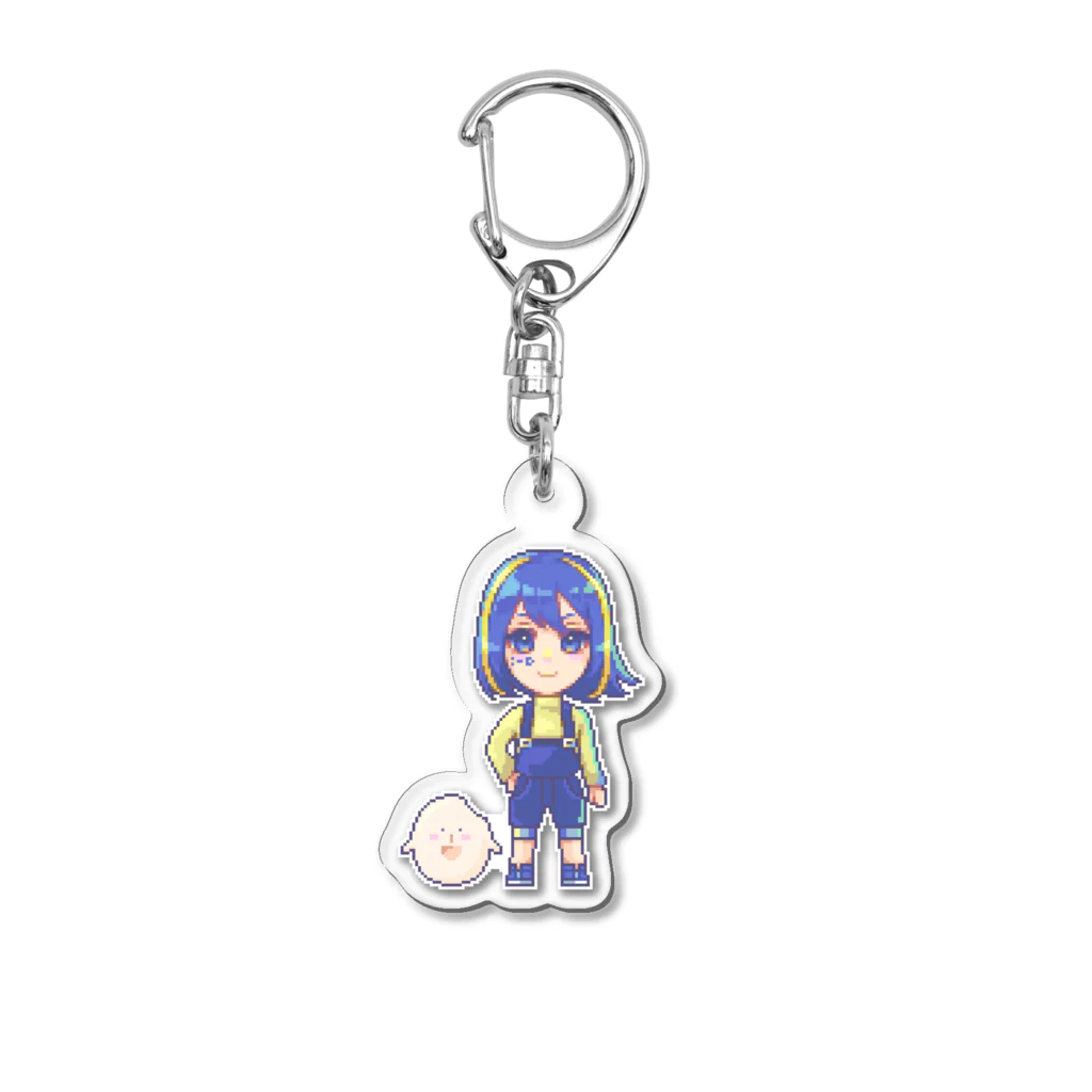 にゅーらいすの米子としんまい君 Acrylic Key Chain