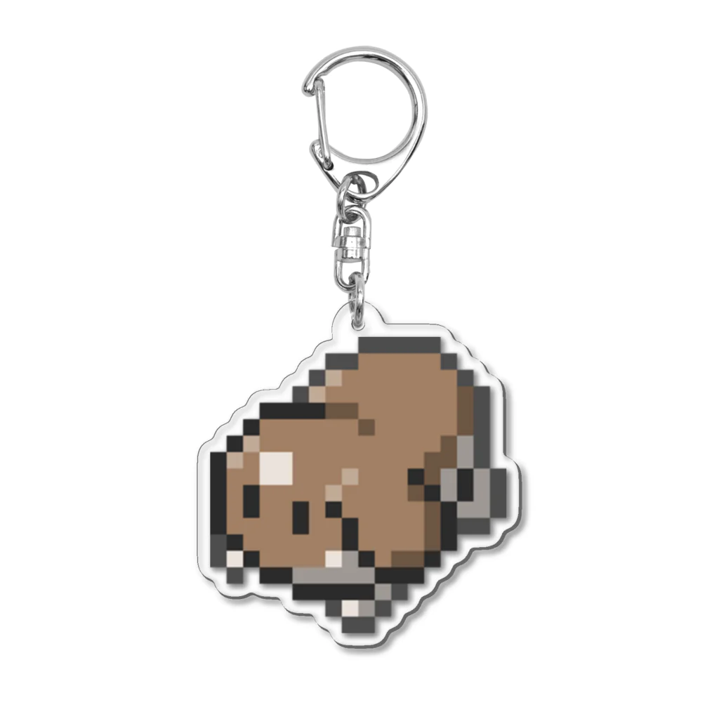 カジテツ玉子のブゥチャン（ドット絵）アクリルキーホルダー Acrylic Key Chain