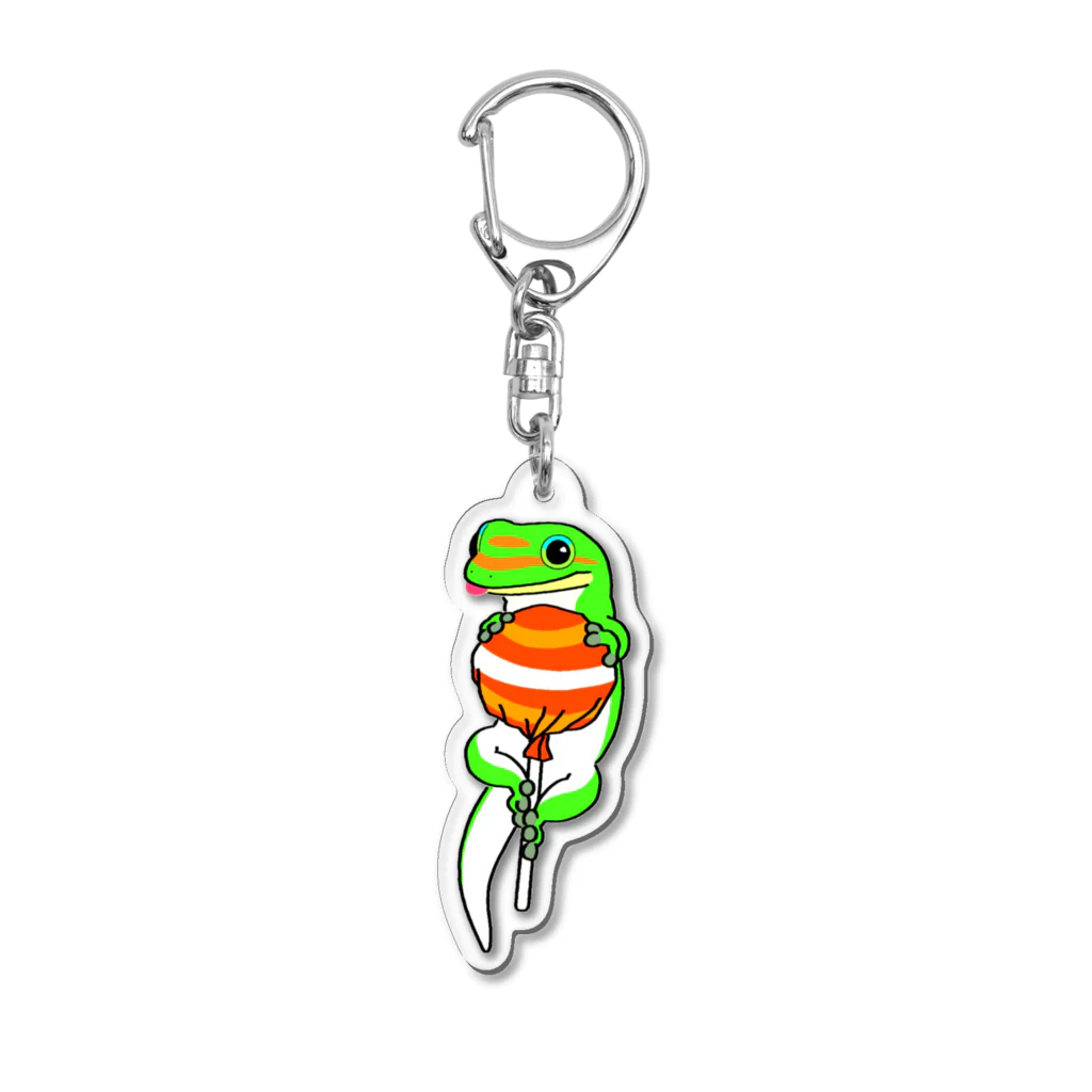 ナッホのヒロオヒルヤモリ Acrylic Key Chain