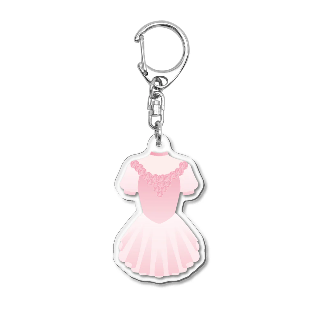 rd-T（フィギュアスケートデザイングッズ）のCostume_01 Acrylic Key Chain