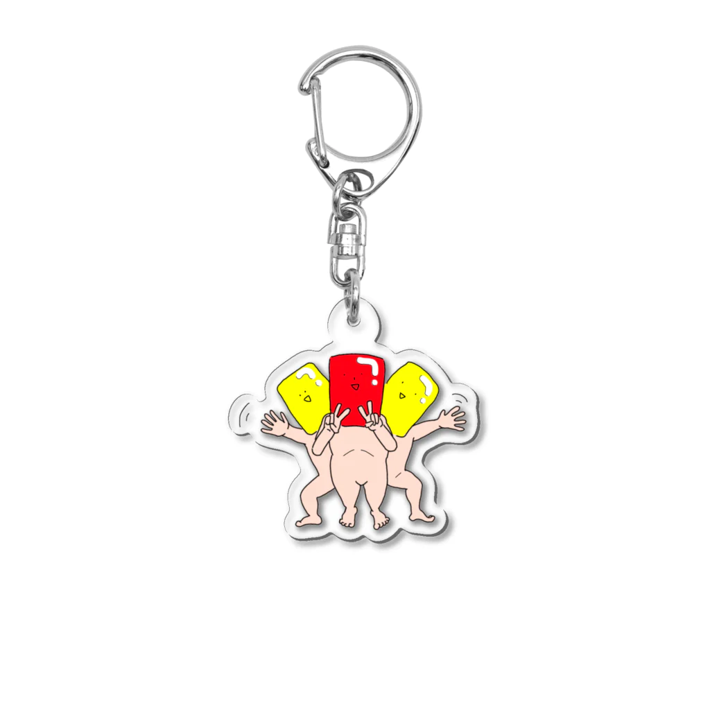 Pei’s pig hutのペナルティー三兄弟 Acrylic Key Chain