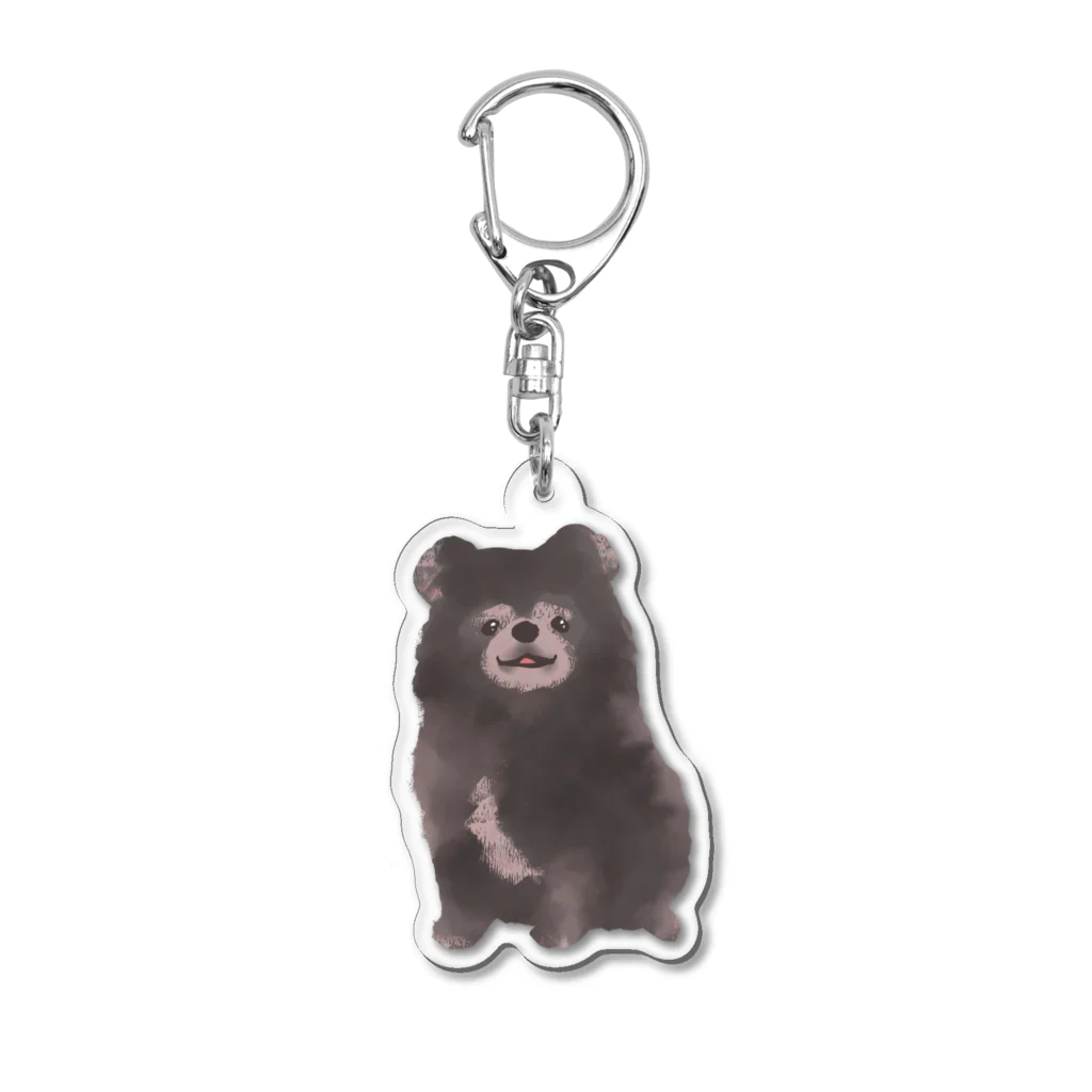 シカミカ商店のテンちゃん Acrylic Key Chain