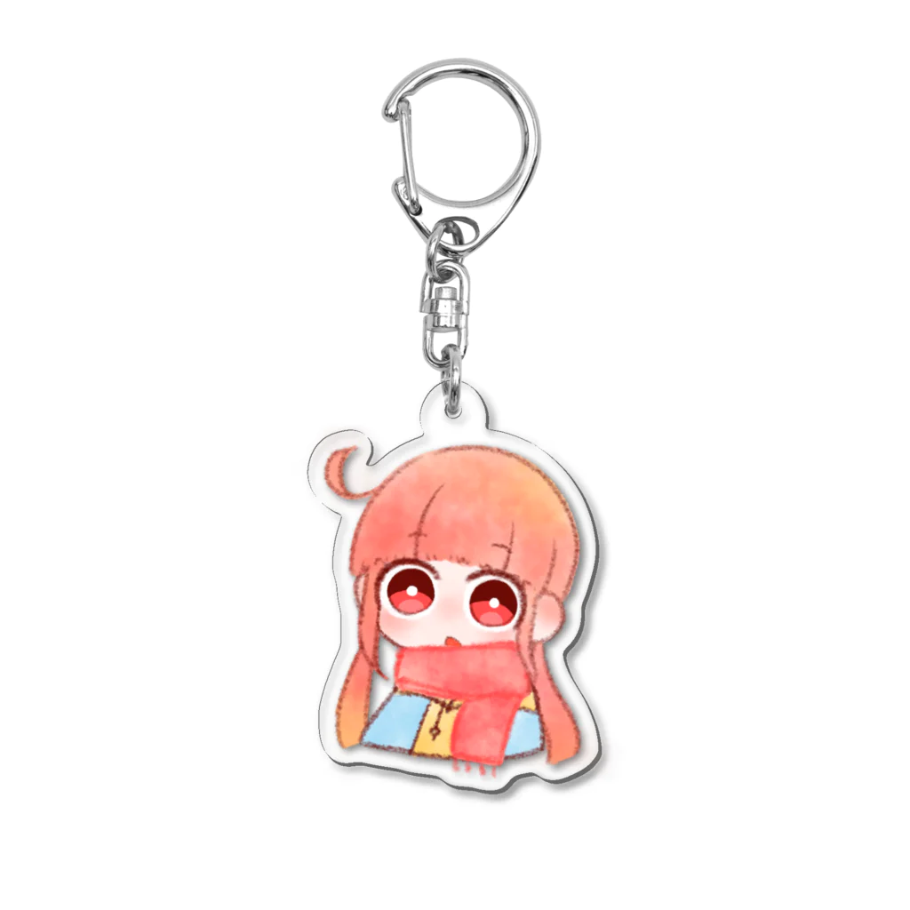 天雨さあまの天気屋さんのリビさん　ウィンターver Acrylic Key Chain