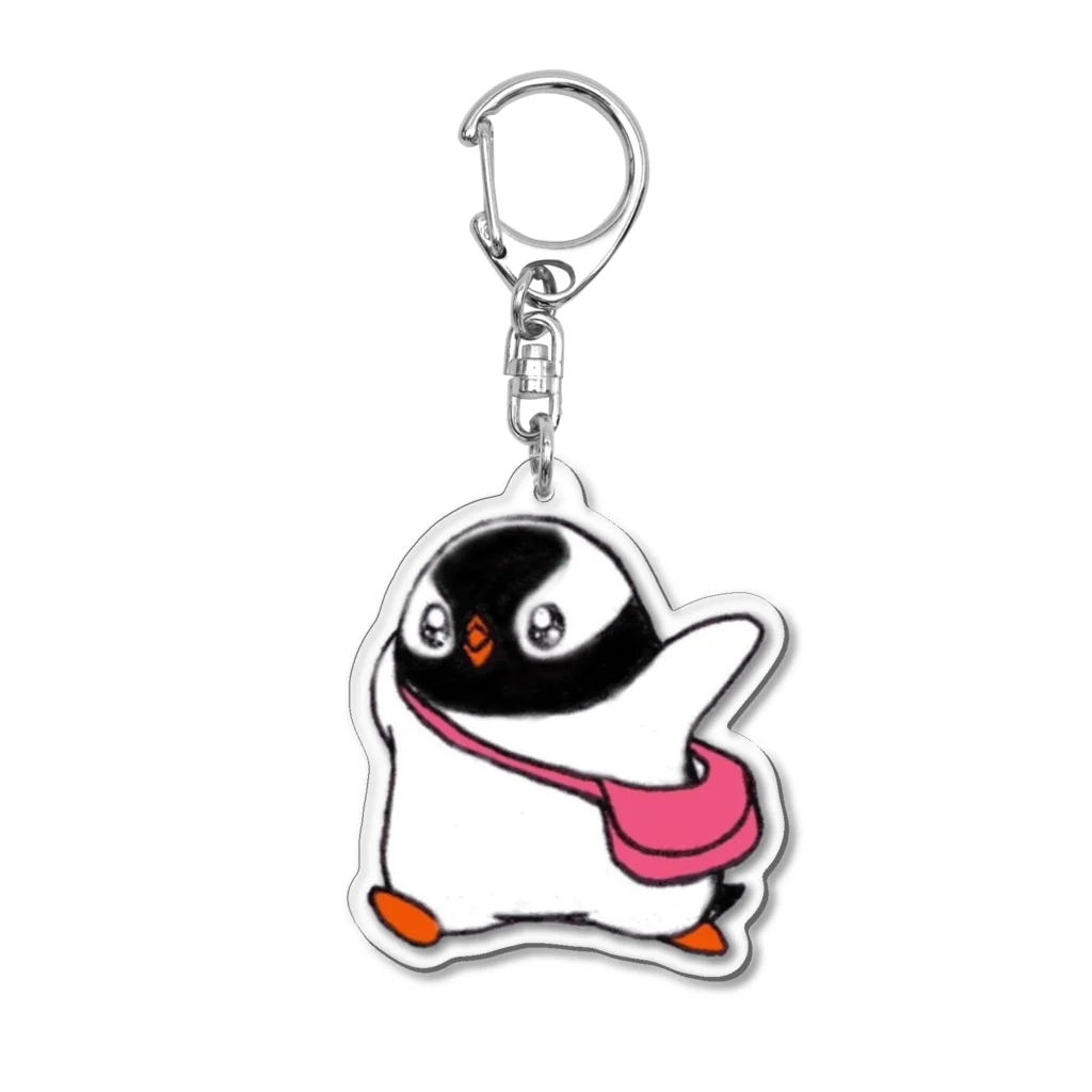 ヤママユ(ヤママユ・ペンギイナ)の走れ！プピゴン！ Acrylic Key Chain