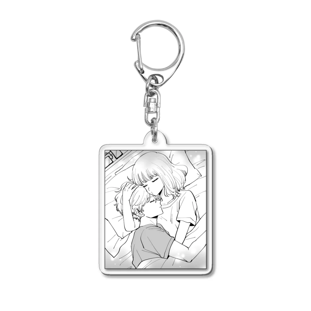 ミイコの彼氏彼女キーホルダー Acrylic Key Chain