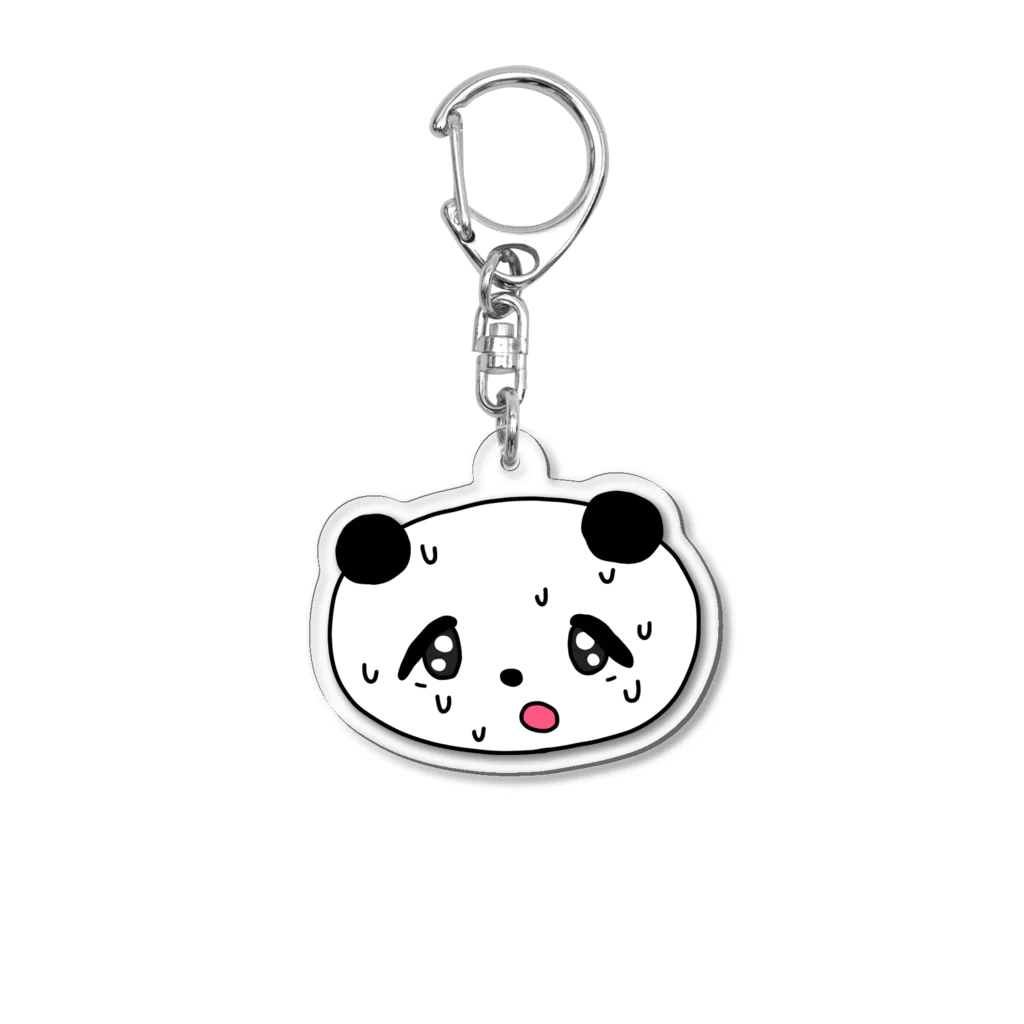 タイヤのおみせのパンパン(焦り) Acrylic Key Chain