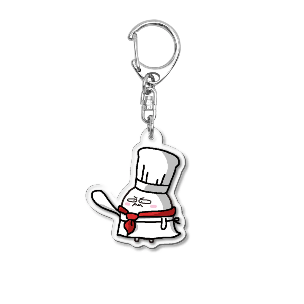 マルオストアーのシェフ Acrylic Key Chain