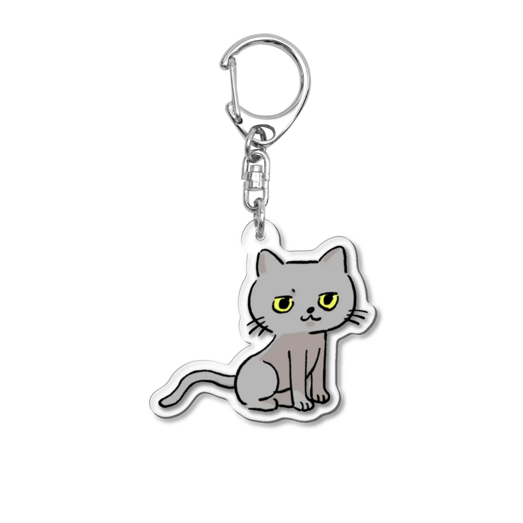 space cat storeのシャノン Acrylic Key Chain