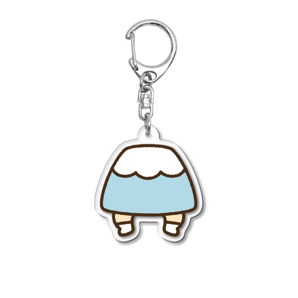 かやぬゆみのふじさんさん Acrylic Key Chain