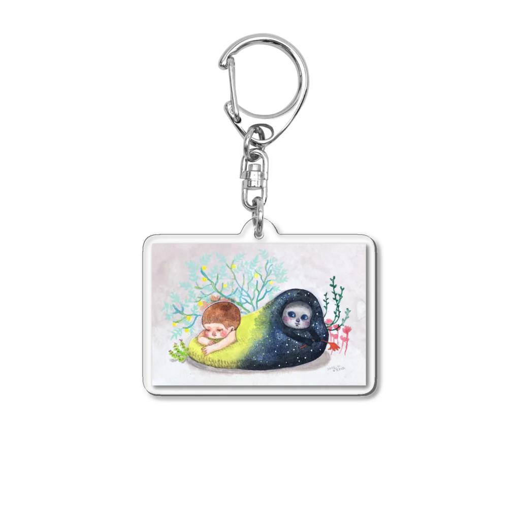 renaAのitsumo_sobani_iru_6 Acrylic Key Chain