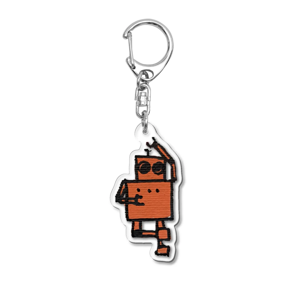 Rovotのごきげんロボット Acrylic Key Chain