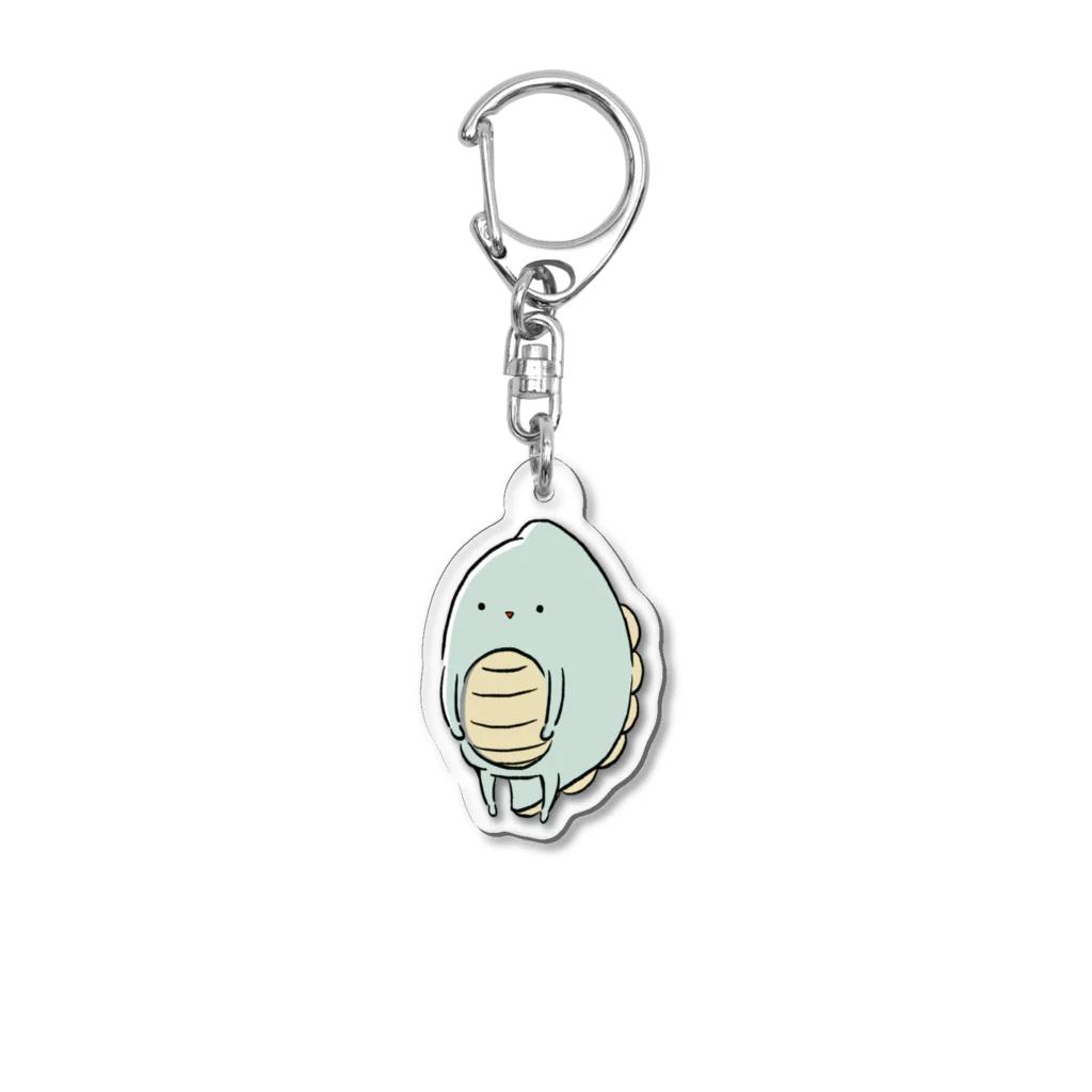 はんなみのそばにいてくれるきょうりゅうさん Acrylic Key Chain