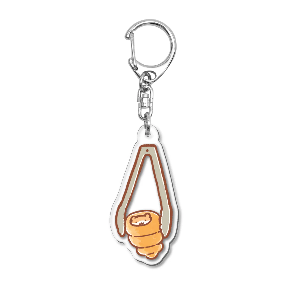 すやはむハウスのゆらゆらトング　はむコロネ Acrylic Key Chain