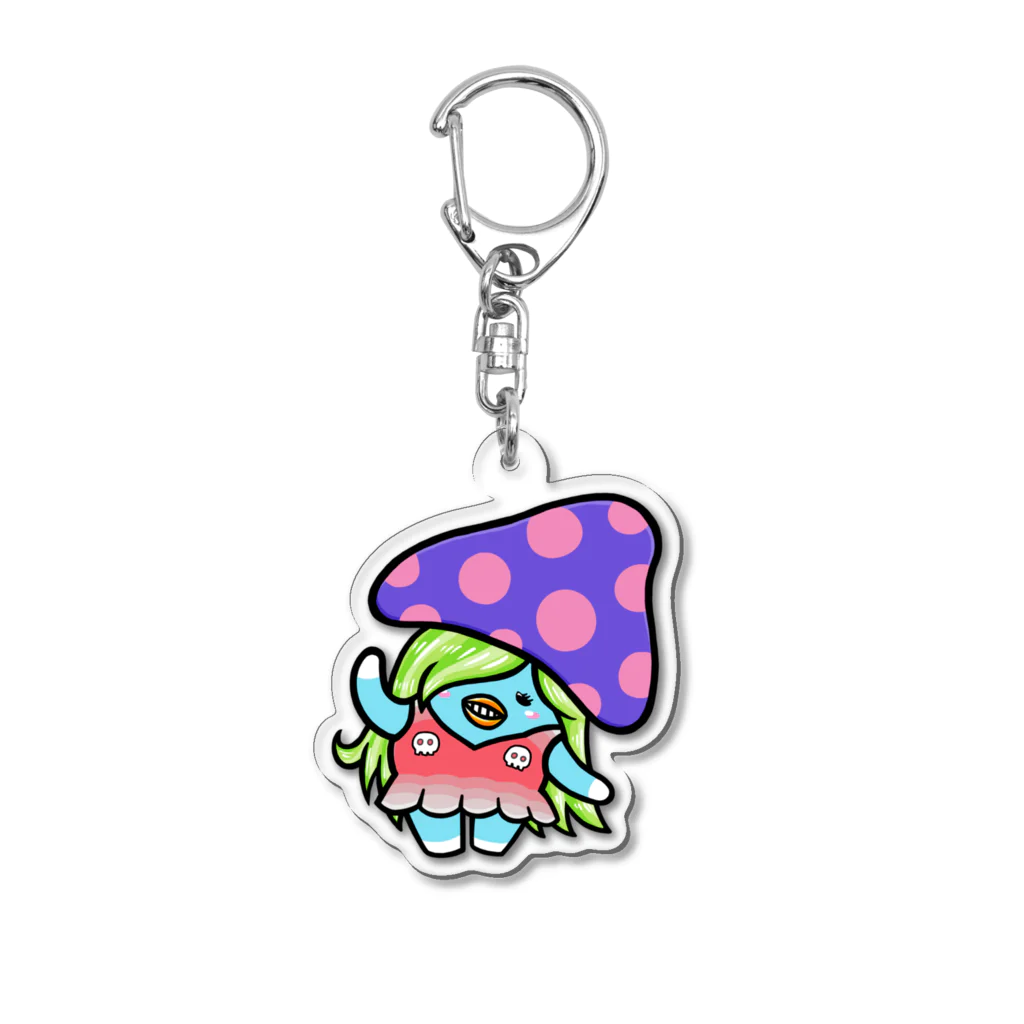 N2 CHARACTER’Sのドクキノちゃん Acrylic Key Chain