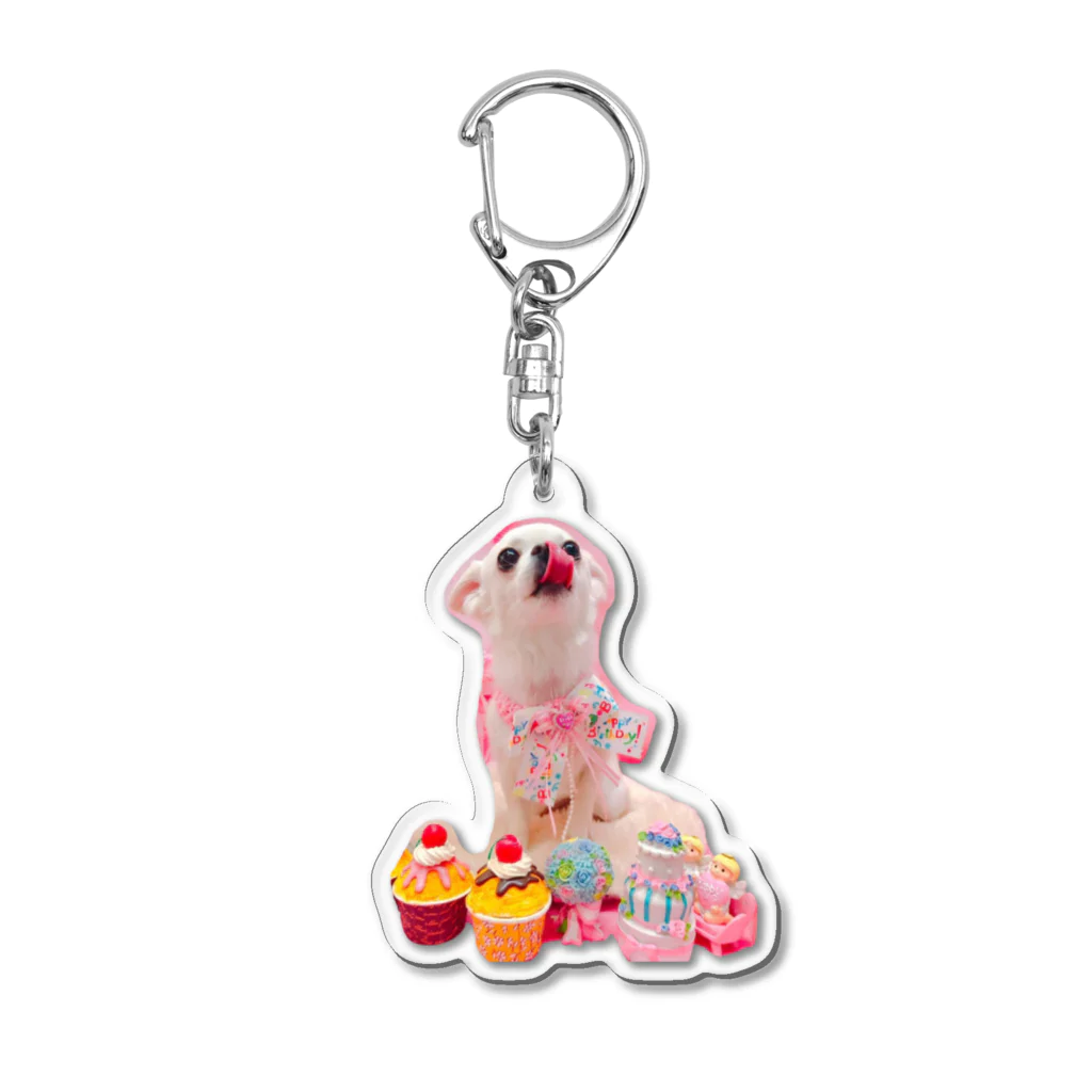 marikoのお店のひめちゃまだよ Acrylic Key Chain