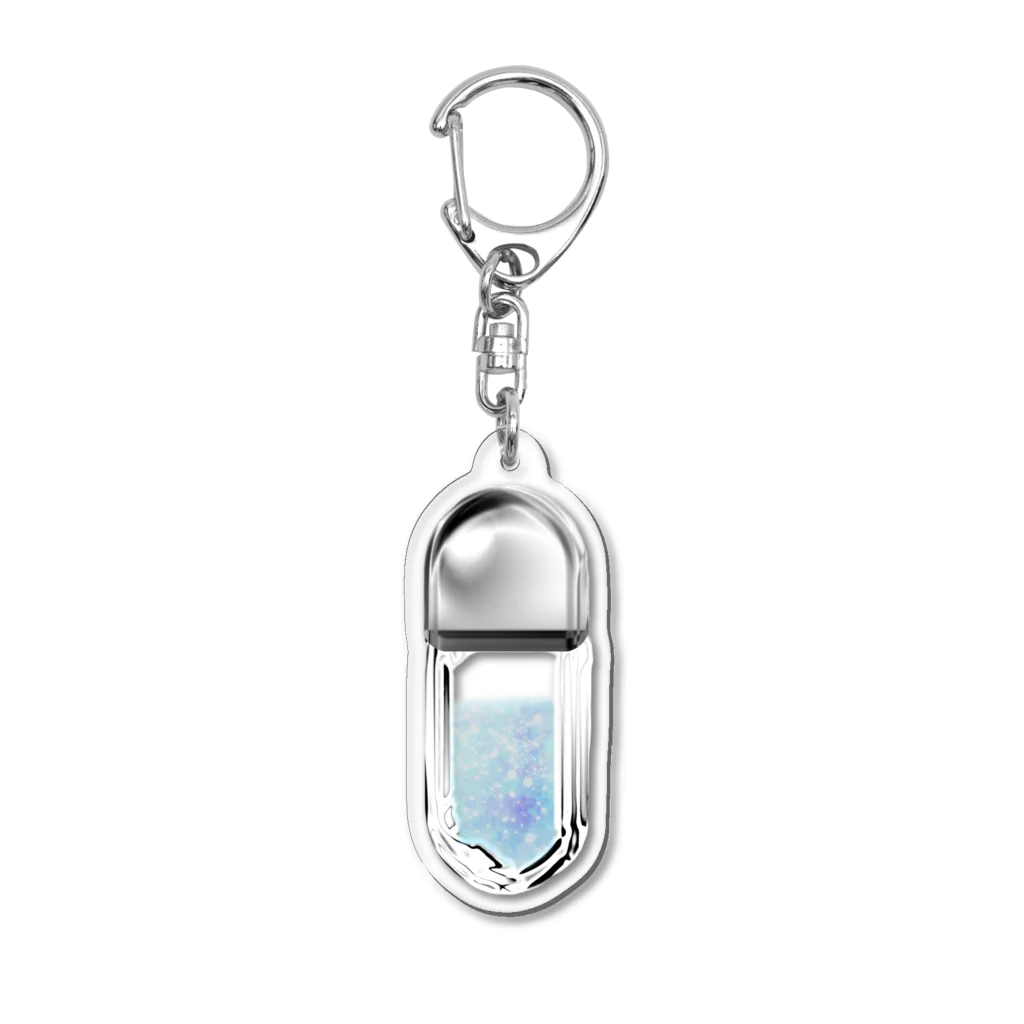 NEON🪐のクリスタルカプセル🧊 Acrylic Key Chain