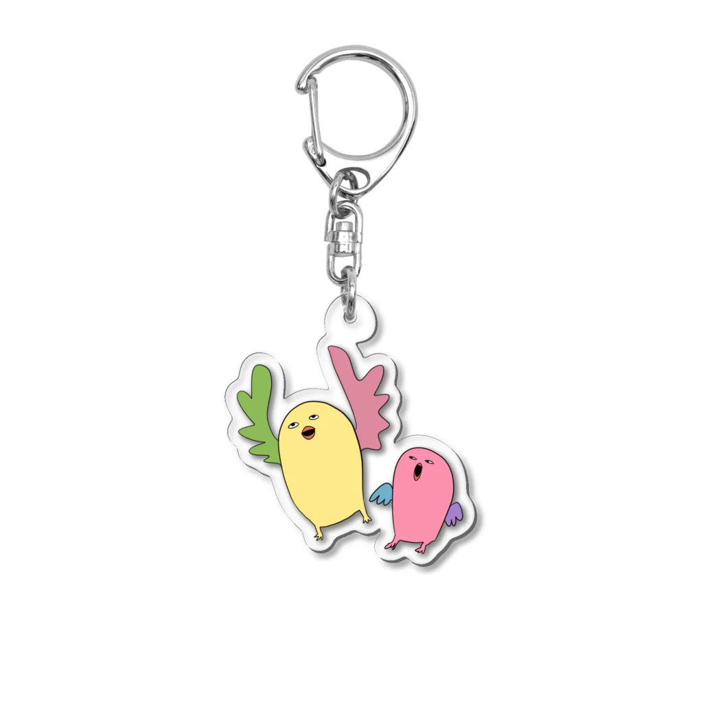 ヤキトリハウスのとびたいとり Acrylic Key Chain