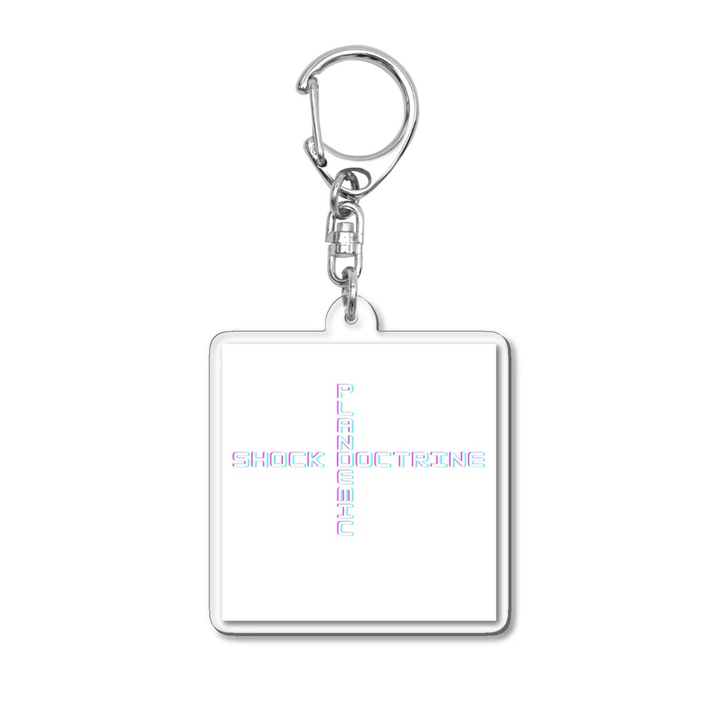 ✌SMILE✌のShock Doctrine Acrylic Key Chain