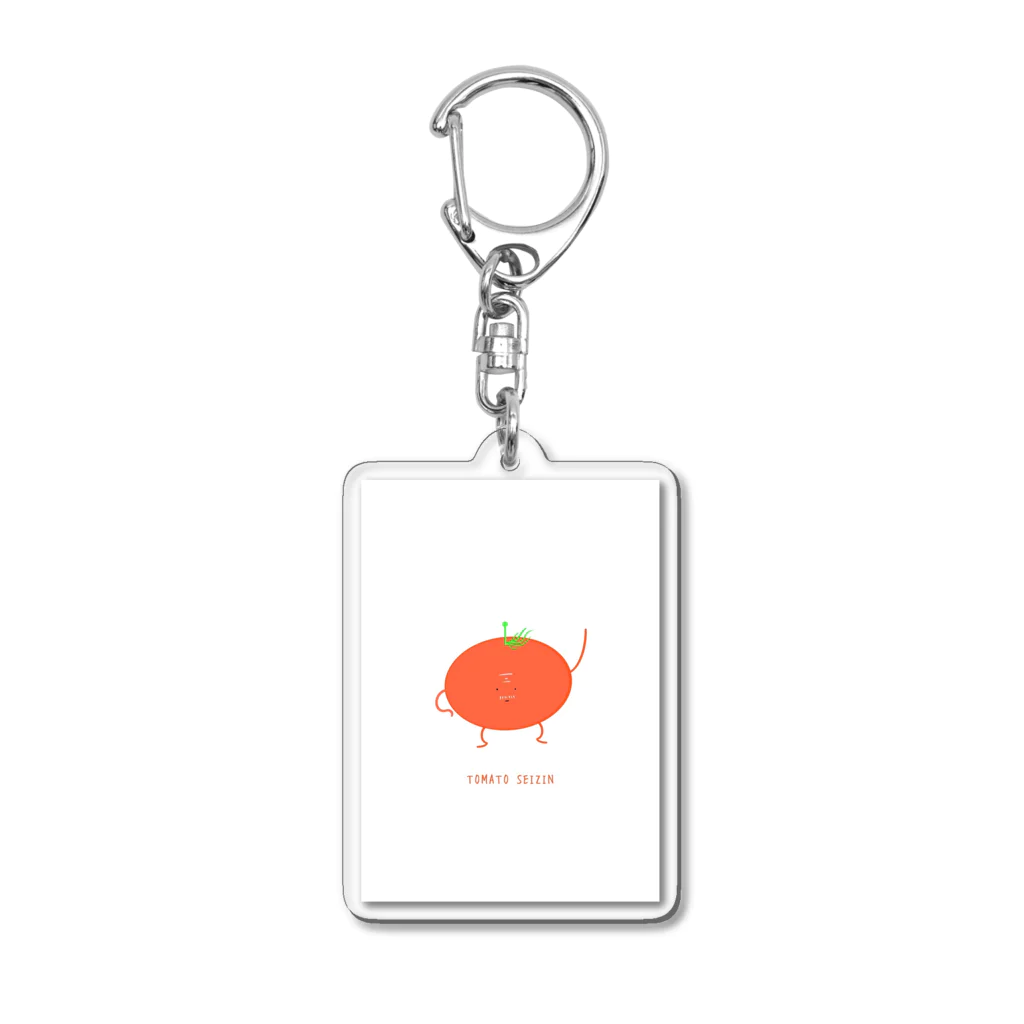 ポピポペパのトマト星人 Acrylic Key Chain