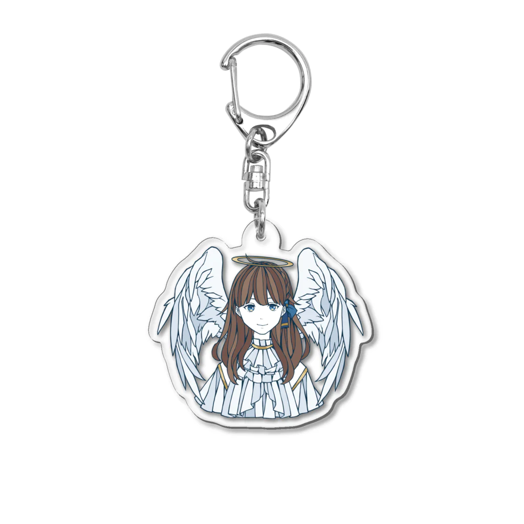 Emma KAWAII CollectionのAngel Emma Acrylic Key Chain