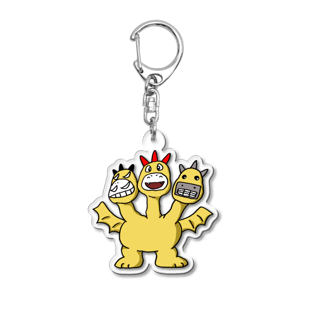 アトリエロッキーグッズのお店のキングだドラ？ Acrylic Key Chain