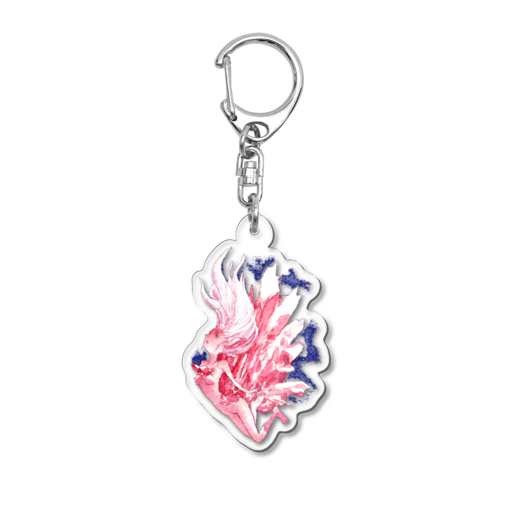 そらみの魅入られた乙女ちゃん Acrylic Key Chain