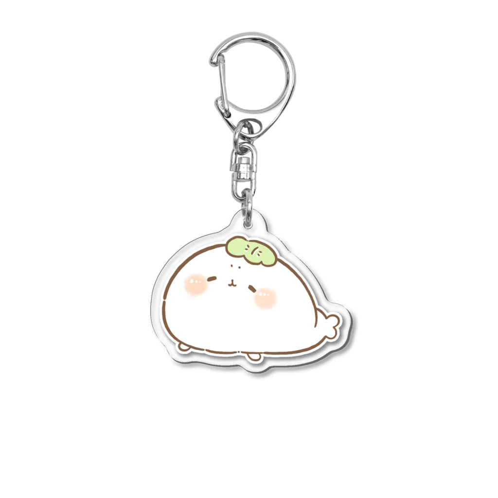 かなちのおみせ。のもちっとかしわざらし。 Acrylic Key Chain