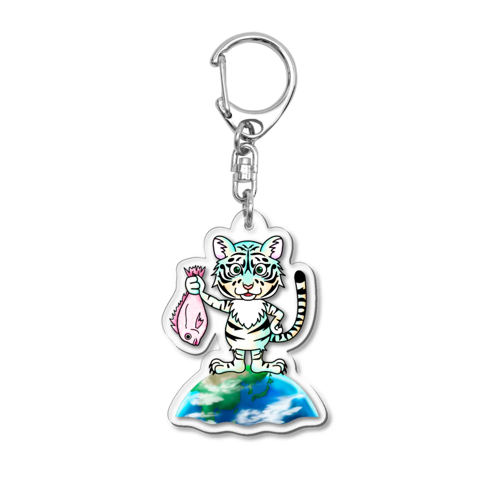 夜飯屋のトモの寿寅アクキー Acrylic Key Chain