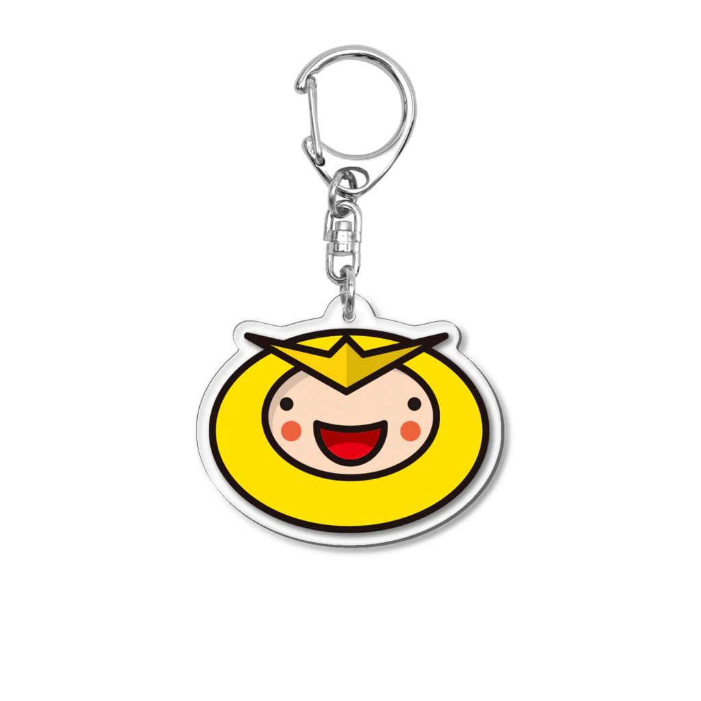 地球防衛隊 NOISE【公式】SHOPのキャプテン・ワンダ（映えるイエロー） Acrylic Key Chain