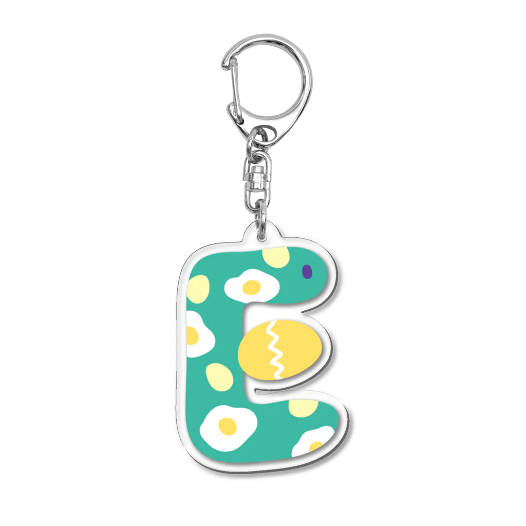 雨音はるじのべんこんむしのABC＊E Acrylic Key Chain