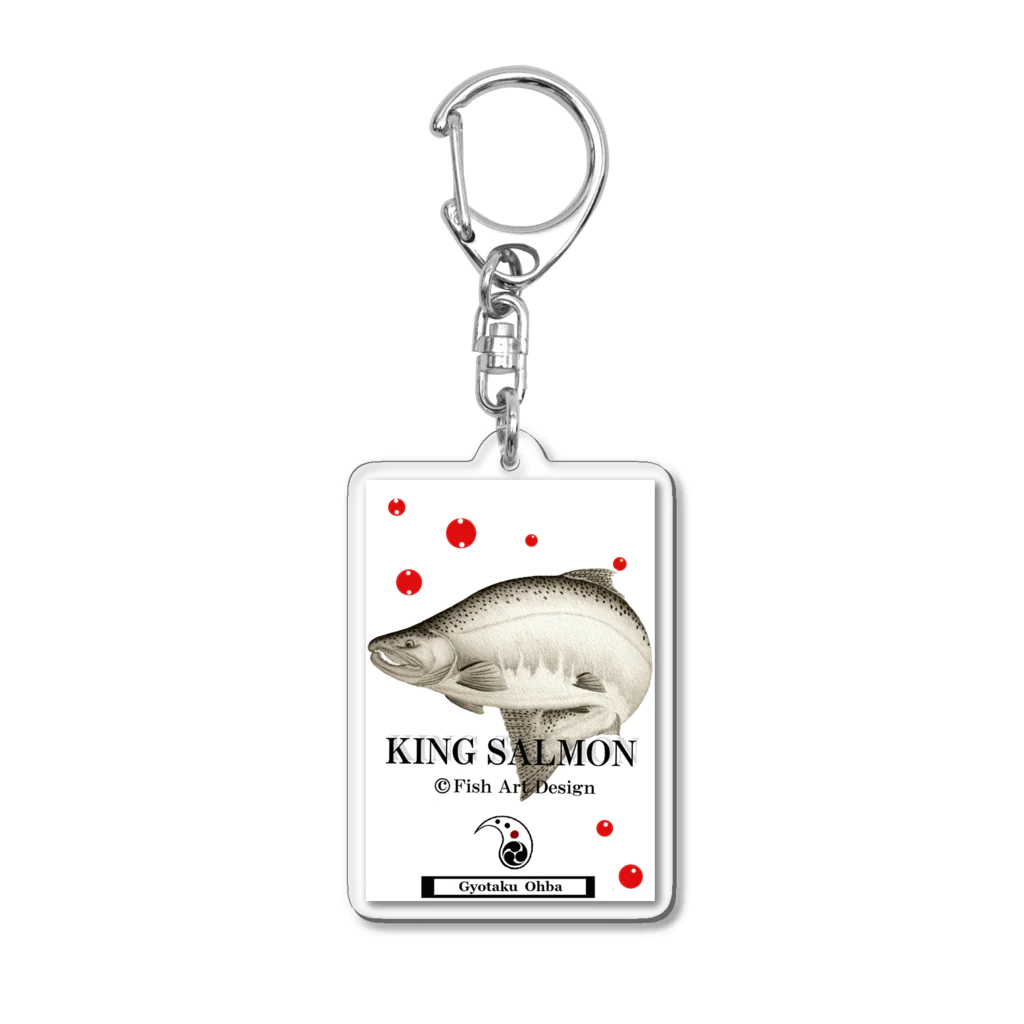 G-HERRINGのキングサーモン（KING SALMON）あらゆる生命たちへ感謝をささげます。 Acrylic Key Chain