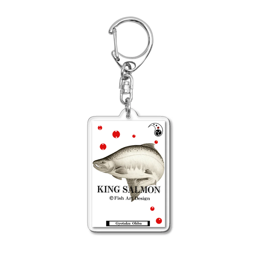 G-HERRINGのキングサーモン（KING SALMON）あらゆる生命たちへ感謝をささげます。 Acrylic Key Chain