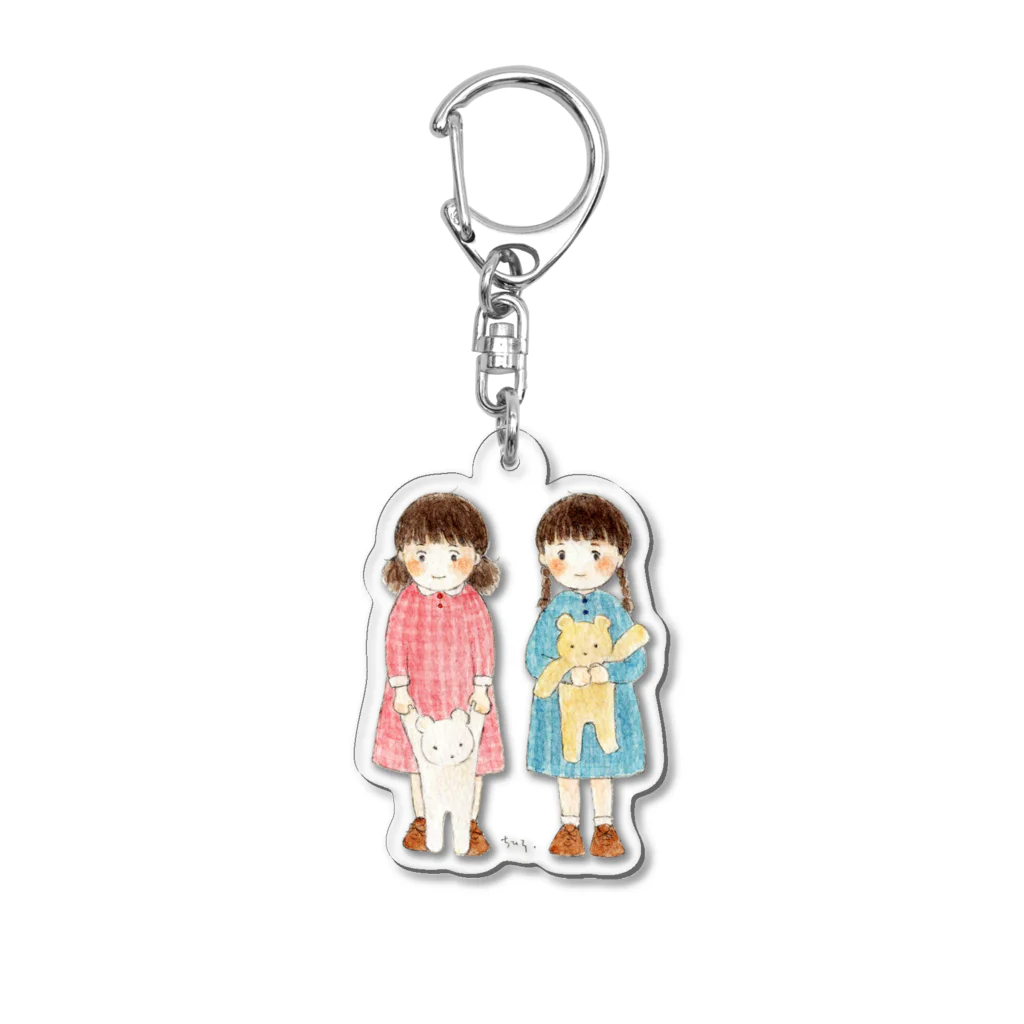 いちまいのなかよし Acrylic Key Chain