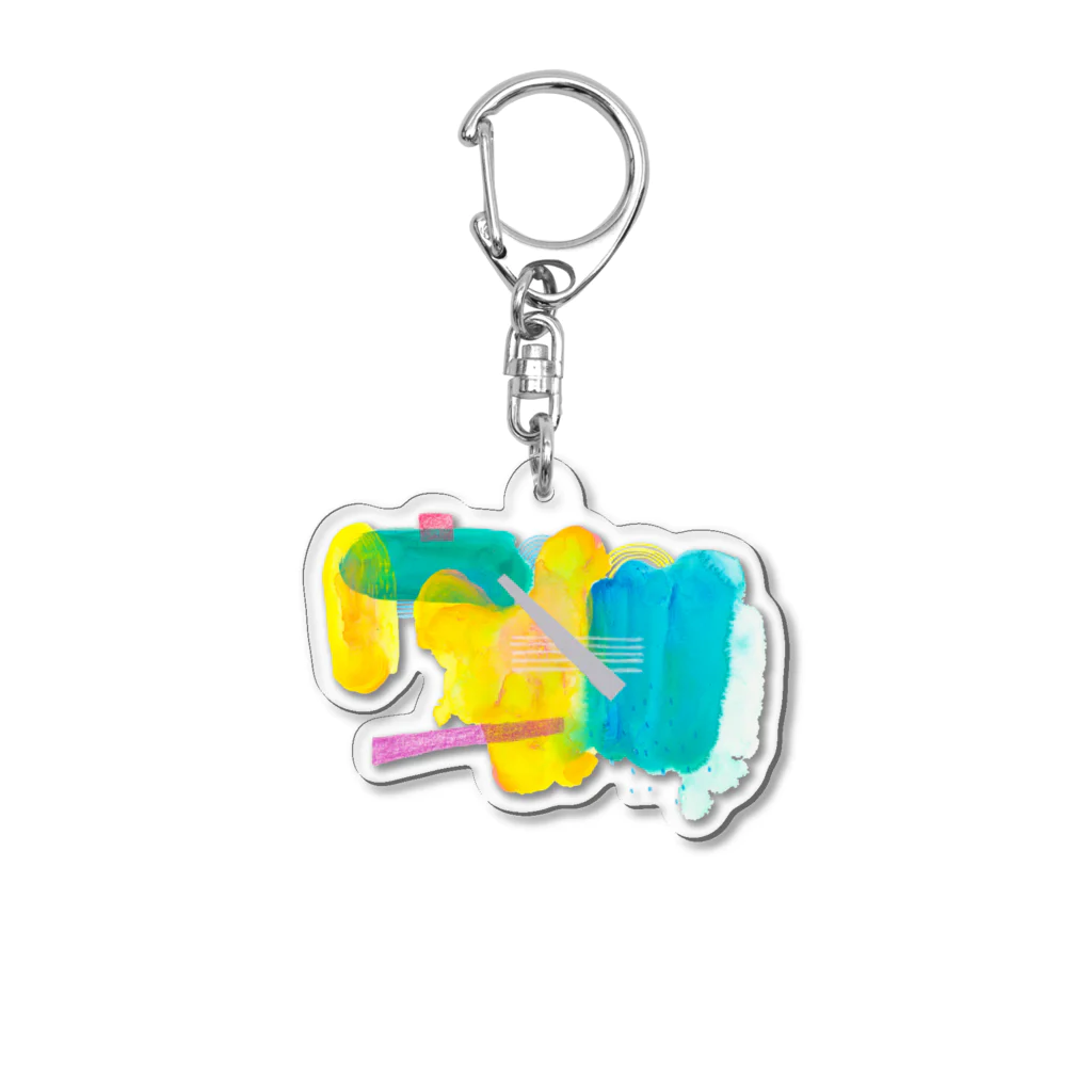 chicacoのドローイング a Acrylic Key Chain