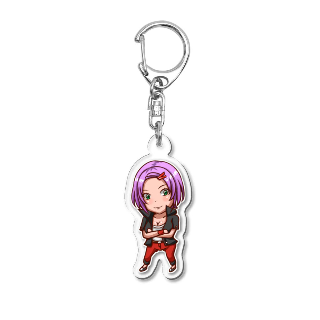 ONIGOROSHIのいけいけらめさん Acrylic Key Chain