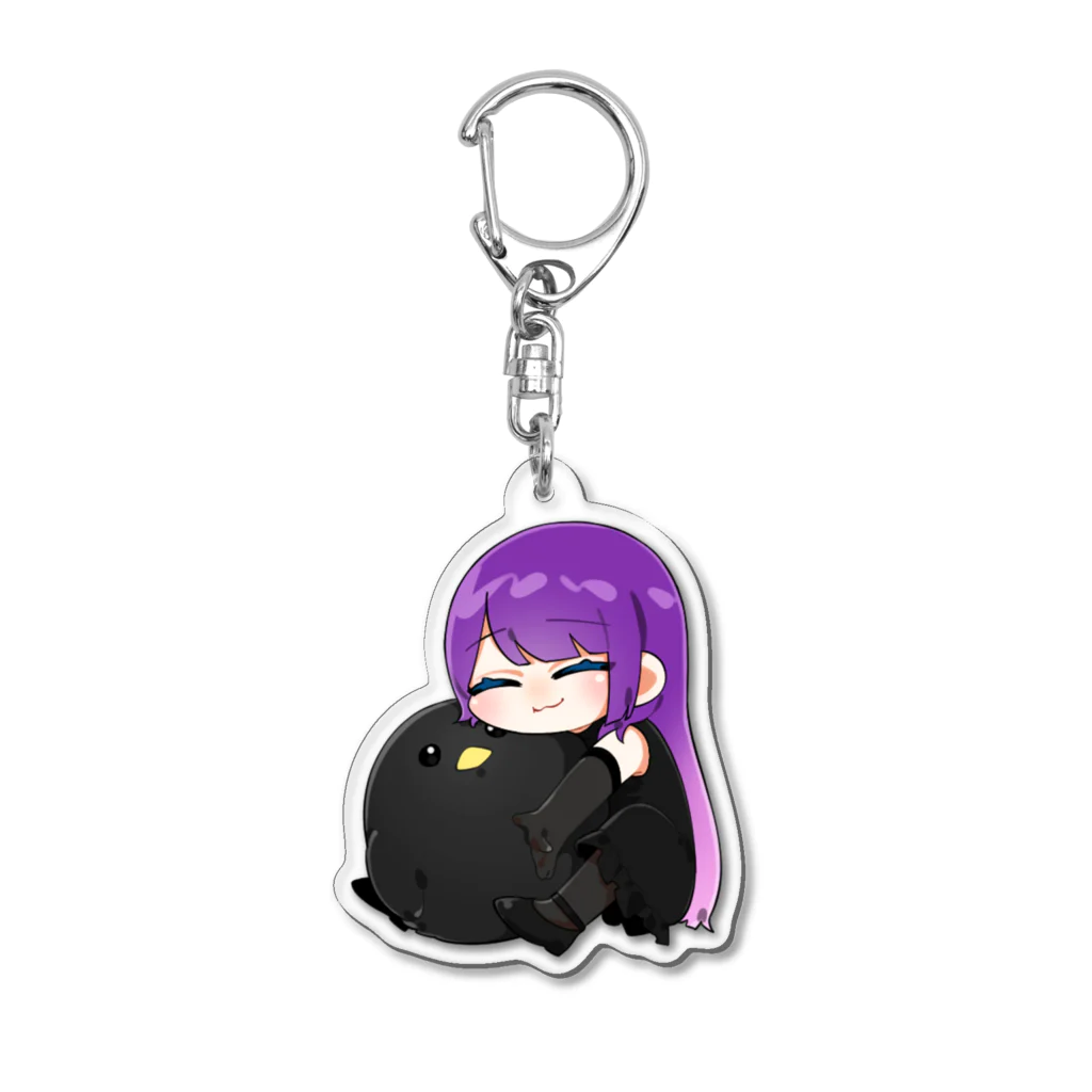 YU-RI...@帝国Tシャツ販売中😈🍇🐛💜のだいすきベイダー Acrylic Key Chain