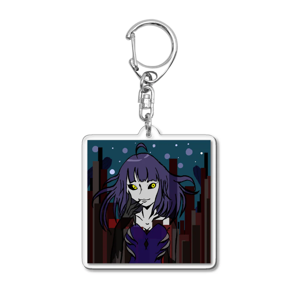 blackskeletonの深海の魔女 Acrylic Key Chain