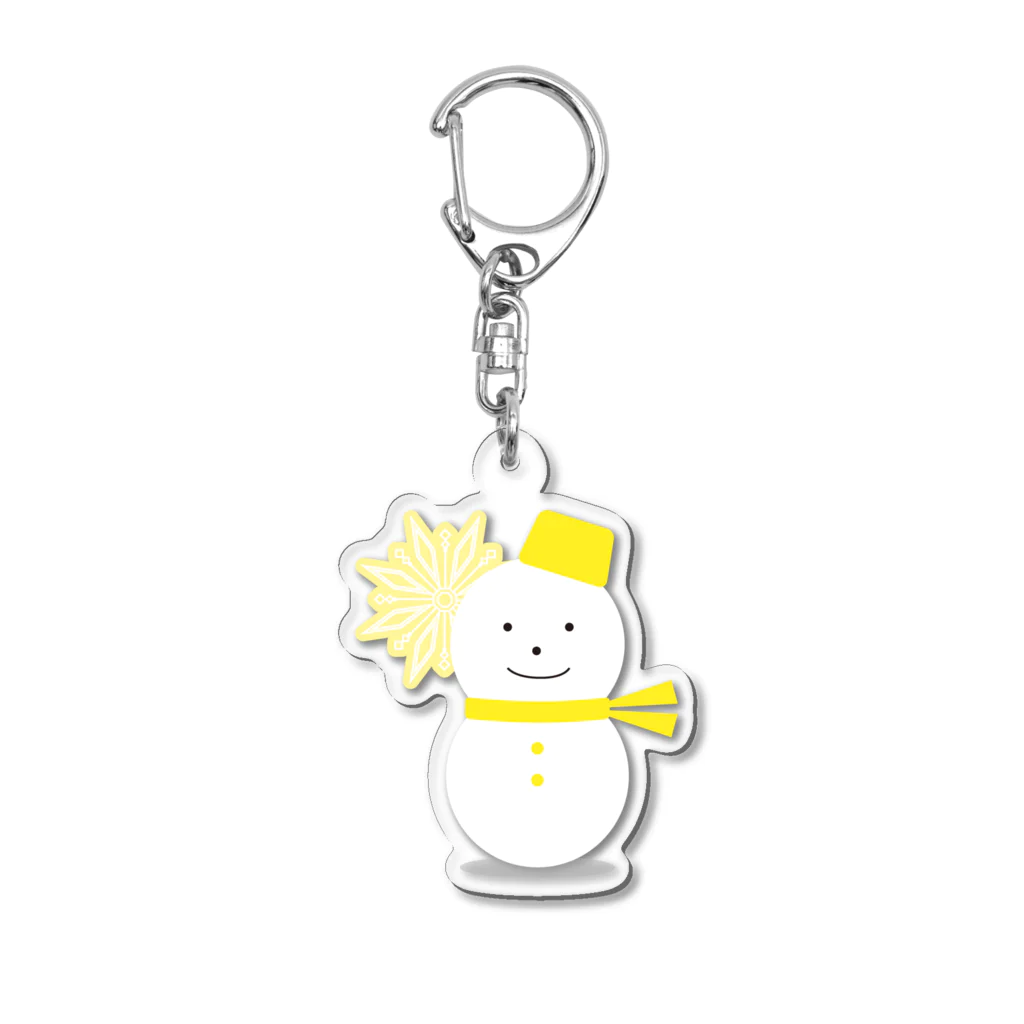 HonNeのゆきだるマン Acrylic Key Chain