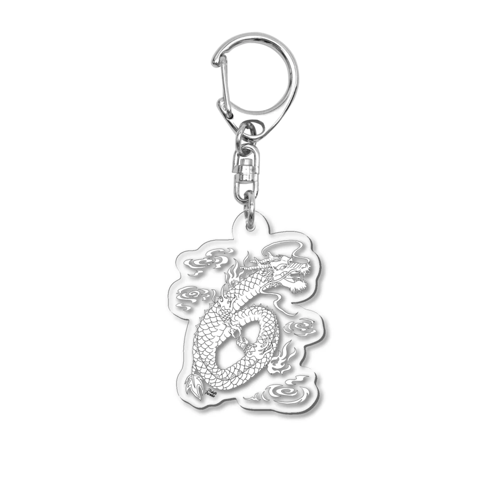 絵空神(Esora God)のアクキー・ドラゴンスクリプト　#6 Acrylic Key Chain