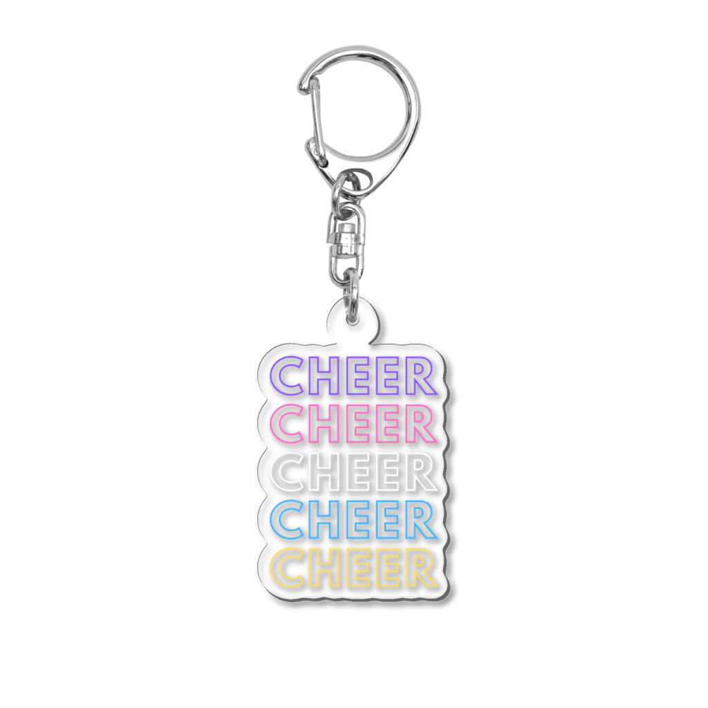 チアグッズショップ CHEER POINTのCHEER POINT CHEERシリーズ アクリルキーホルダー