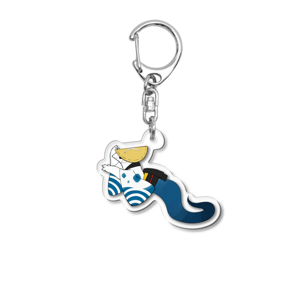 トルティー屋の徳島さん Acrylic Key Chain