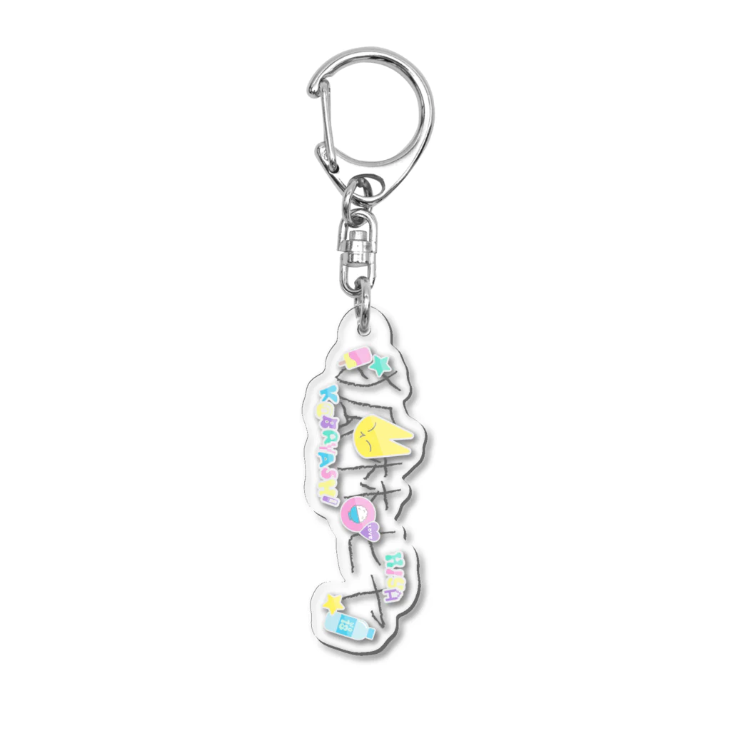 バーチャル魔術研きゅう所の【ムラライブ】狐林ヒヤロゴアクキー Acrylic Key Chain