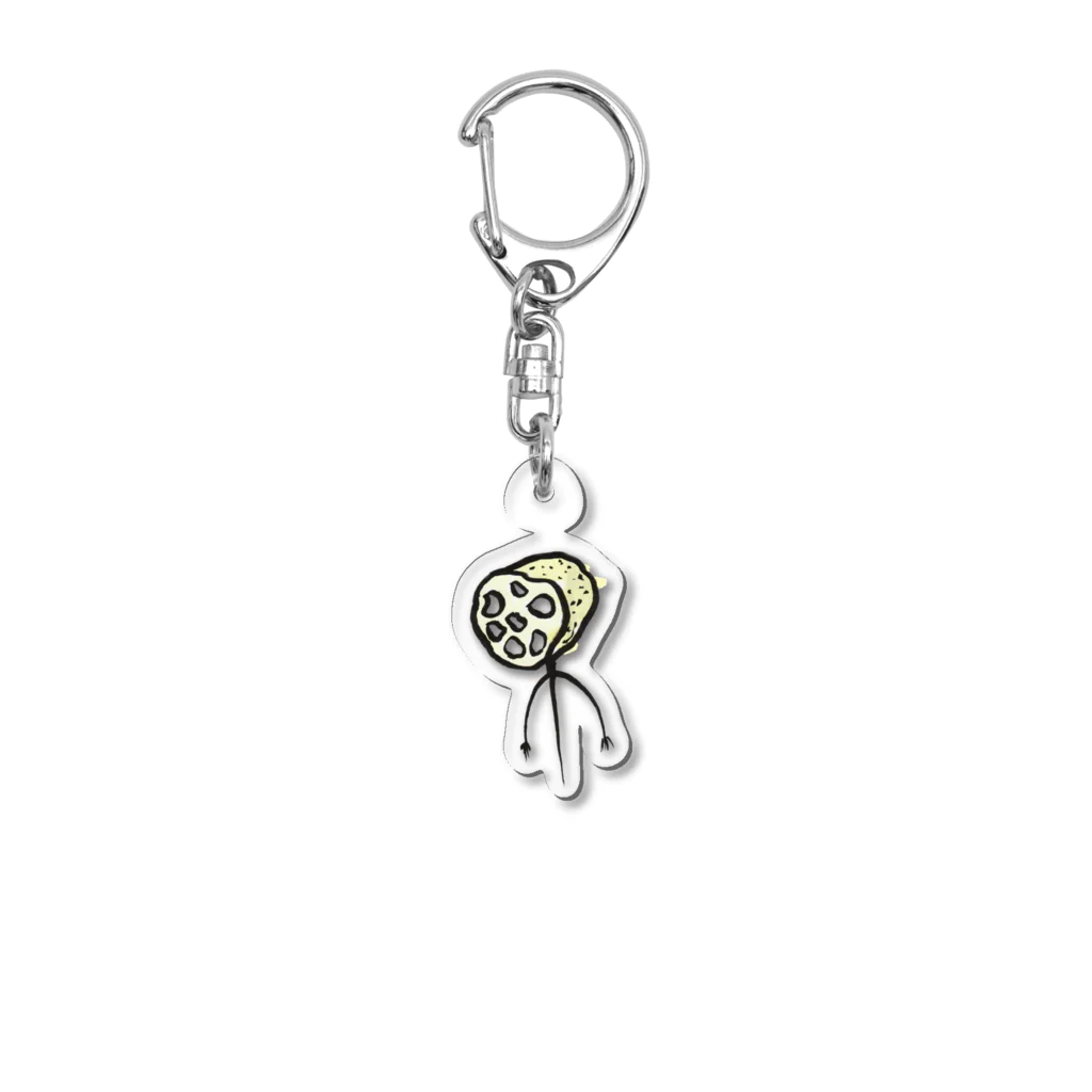 ヒカリアレのれんこん Acrylic Key Chain