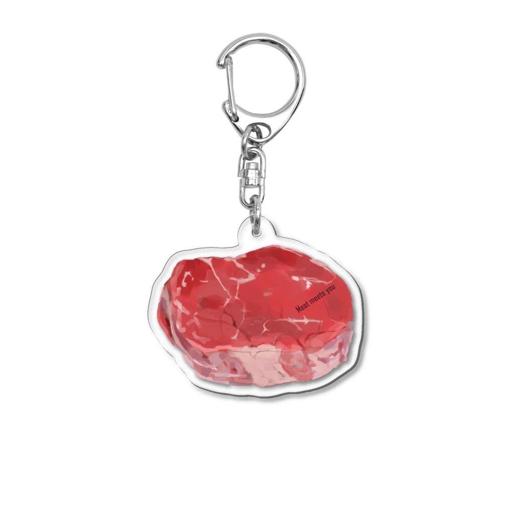 CONCEPT+CのMeat meets you2 Acrylic Key Chain