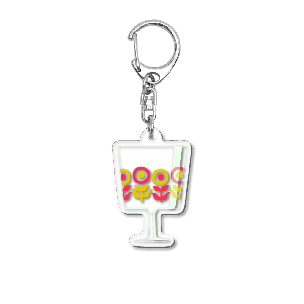 ちゃんがやのレトログラスa Acrylic Key Chain