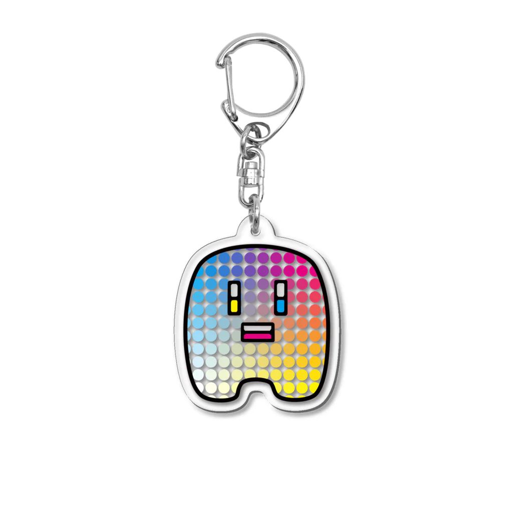 狭間商会のはざまくん（カラーチャート） Acrylic Key Chain